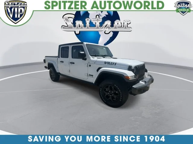 Used 2021 White Jeep Willys image 2