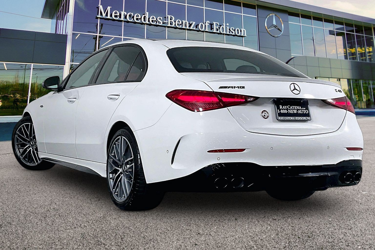 New 2026 Polar White Mercedes-Benz AMG® C 43 4MATIC® Sedan image 17