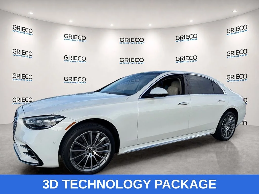Used 2023 Diamond White Mercedes-Benz S 580 image 3