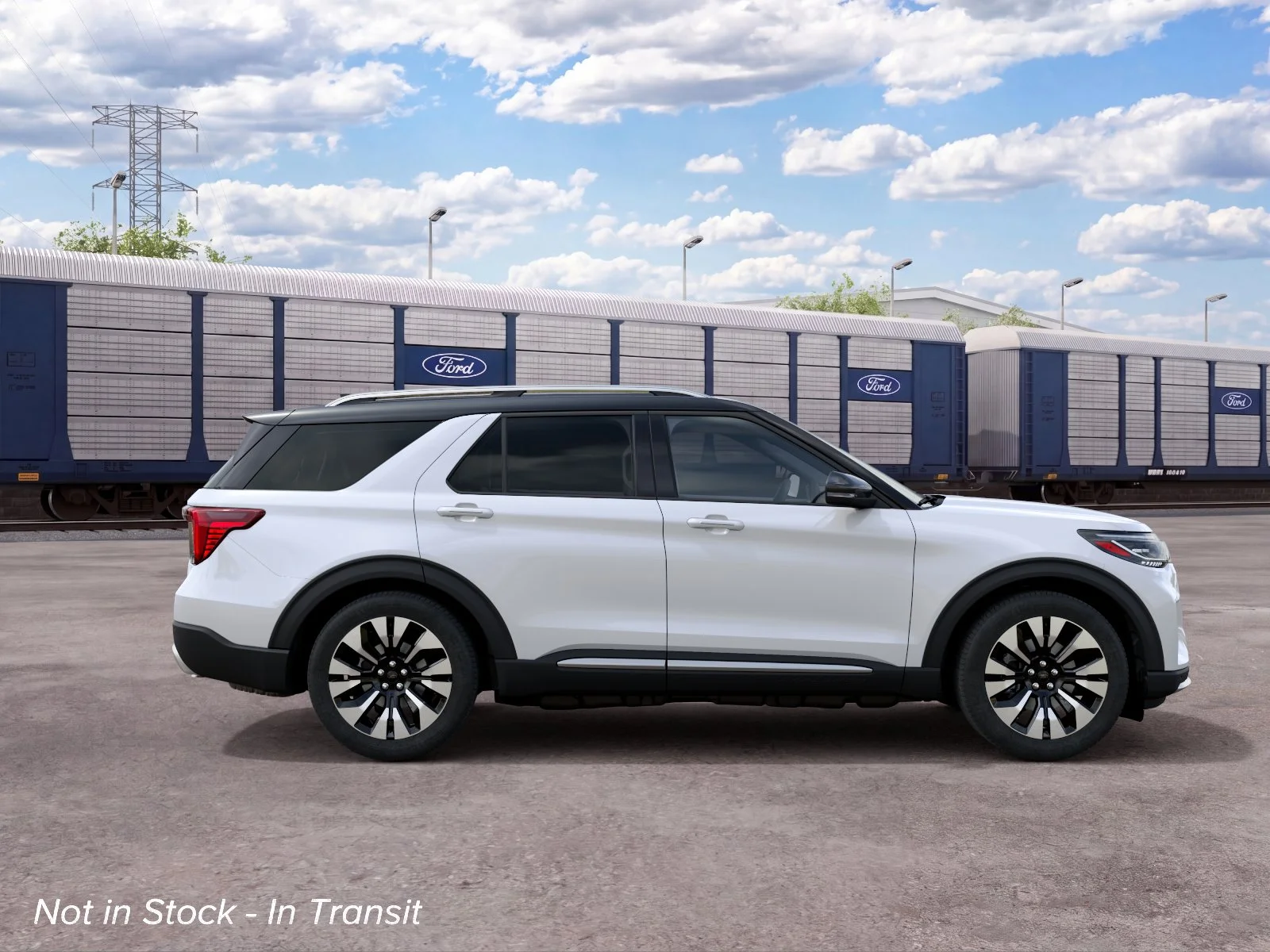 New 2027 Star White Metallic Tri-Coat Ford Platinum™ image 5