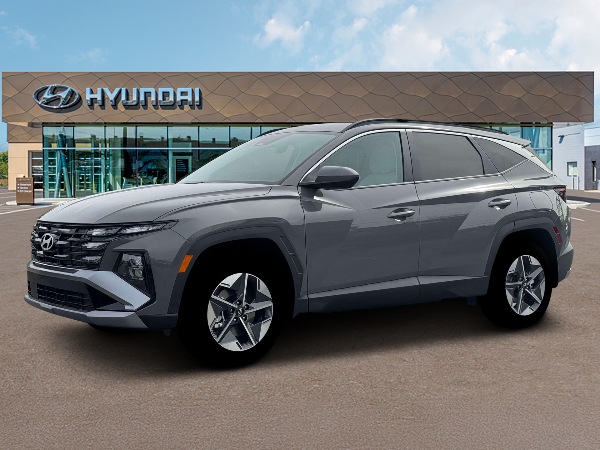 New 2026 Hampton Gray Hyundai SEL AWD image 14