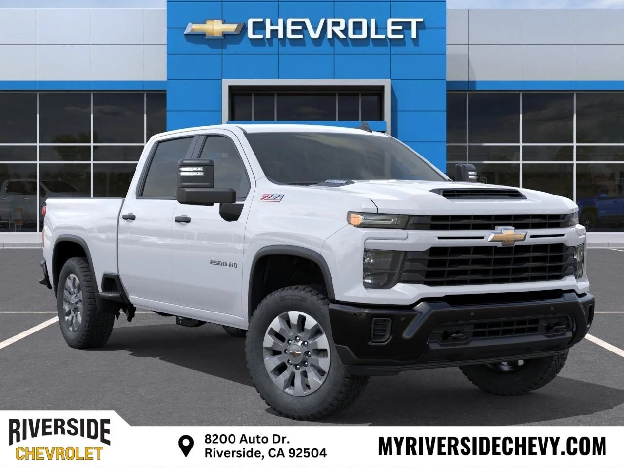 New 2026 Summit White Chevrolet Custom image 1