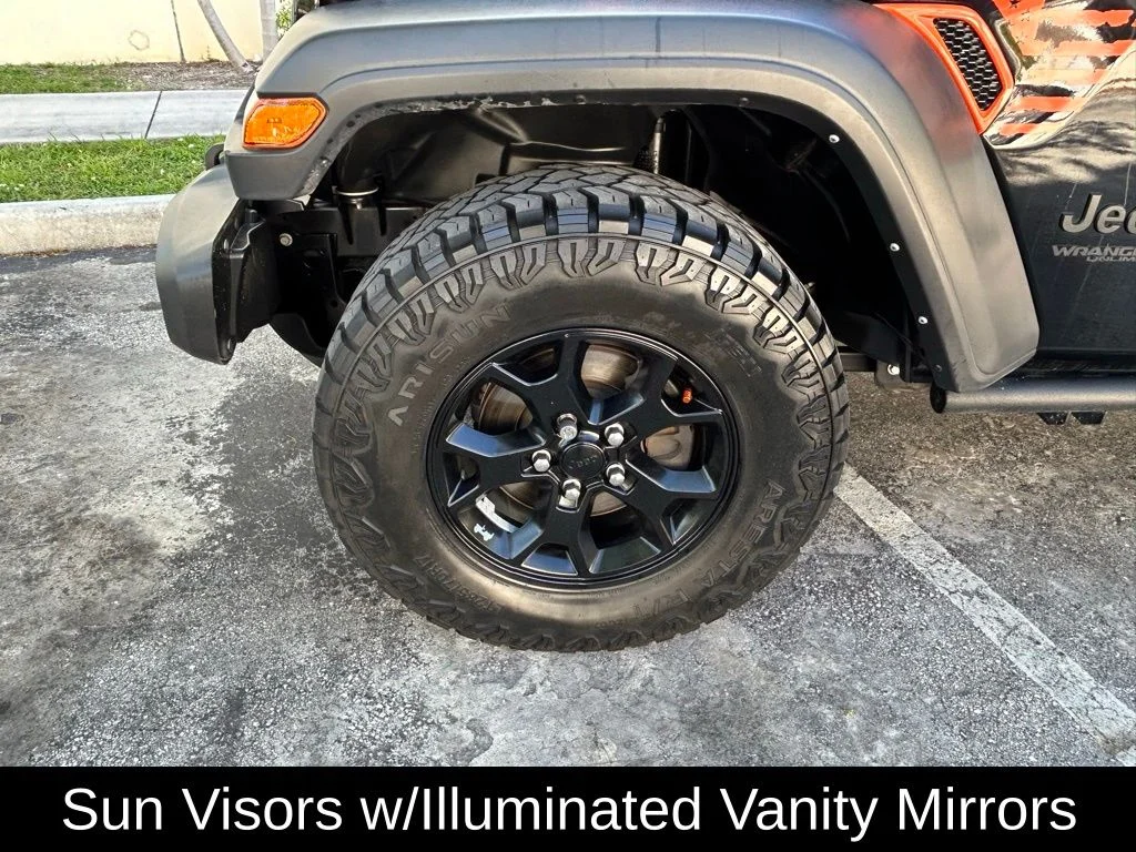 Used 2022 Black Jeep Unlimited Willys image 28