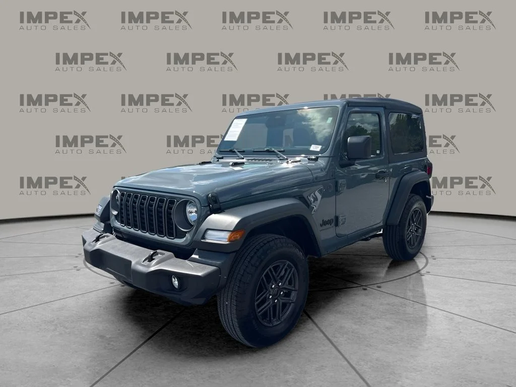 Used 2025 Gray Jeep Sport S image 1