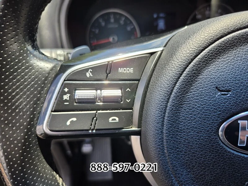 Used 2020 Black Cherry Pearl KIA S image 29