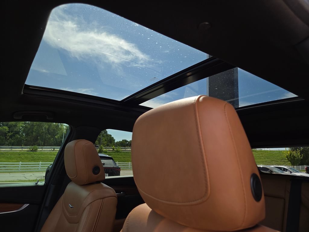 Used 2023 Crystal White Tricoat Cadillac AWD Premium Luxury image 8