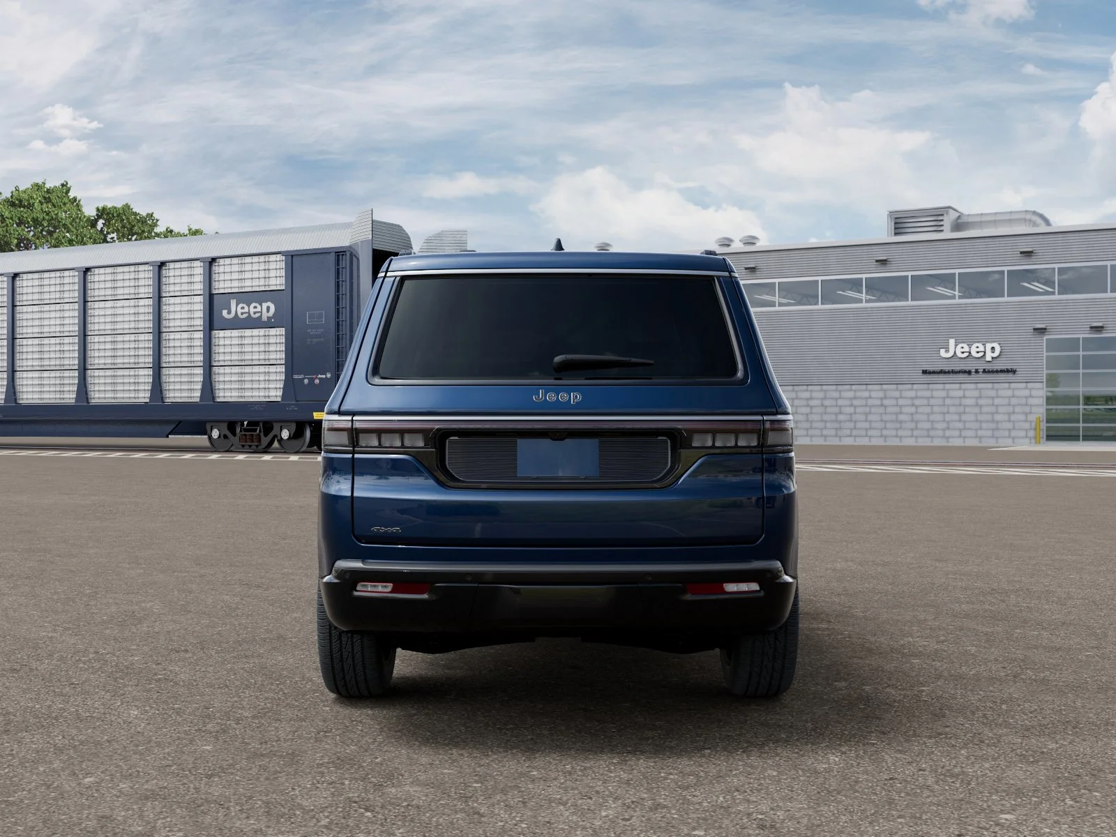 New 2026 Fathom Blue Pearlcoat Jeep BASE image 7