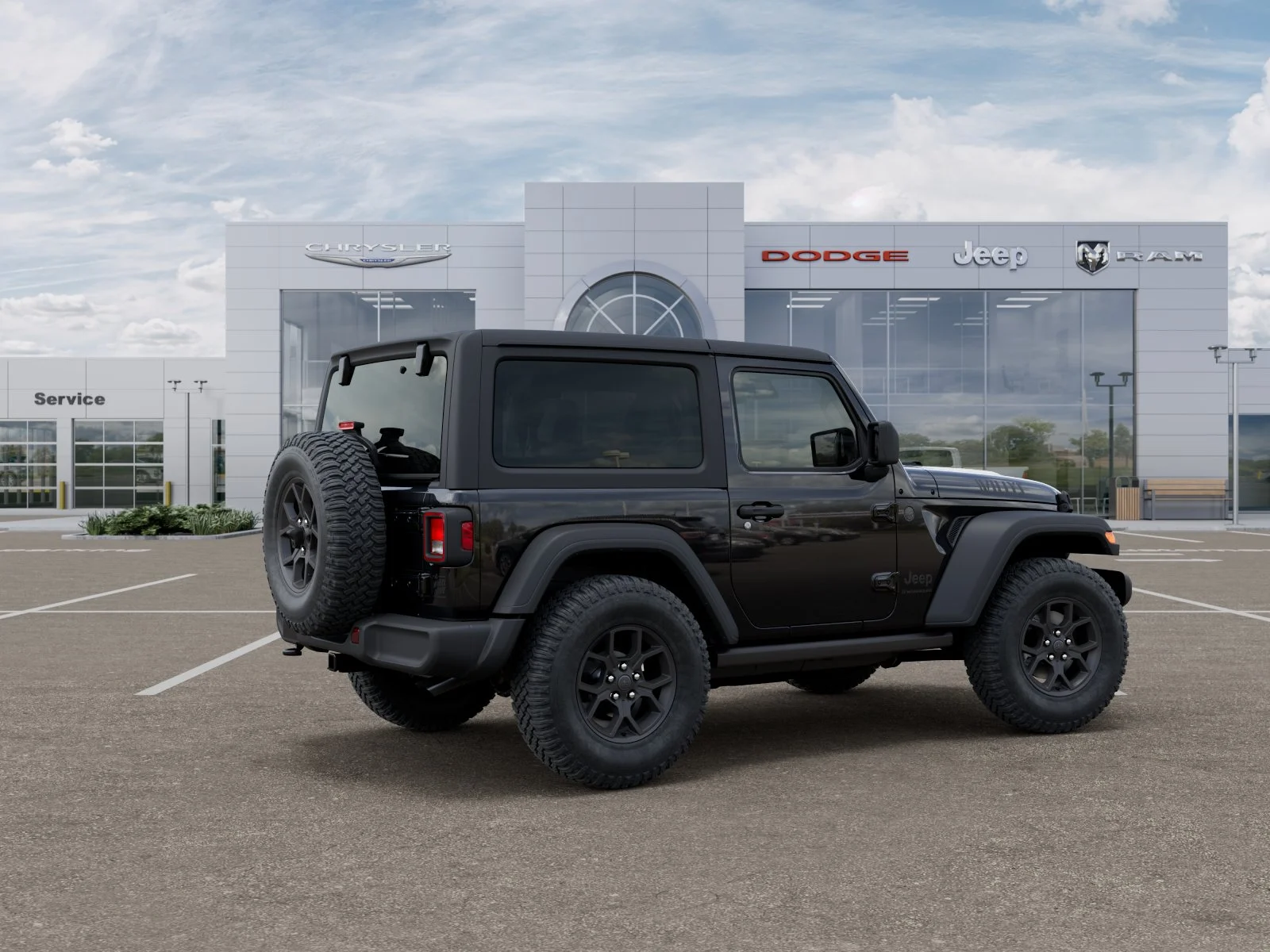 New 2026 Black Clearcoat Jeep Willys image 32