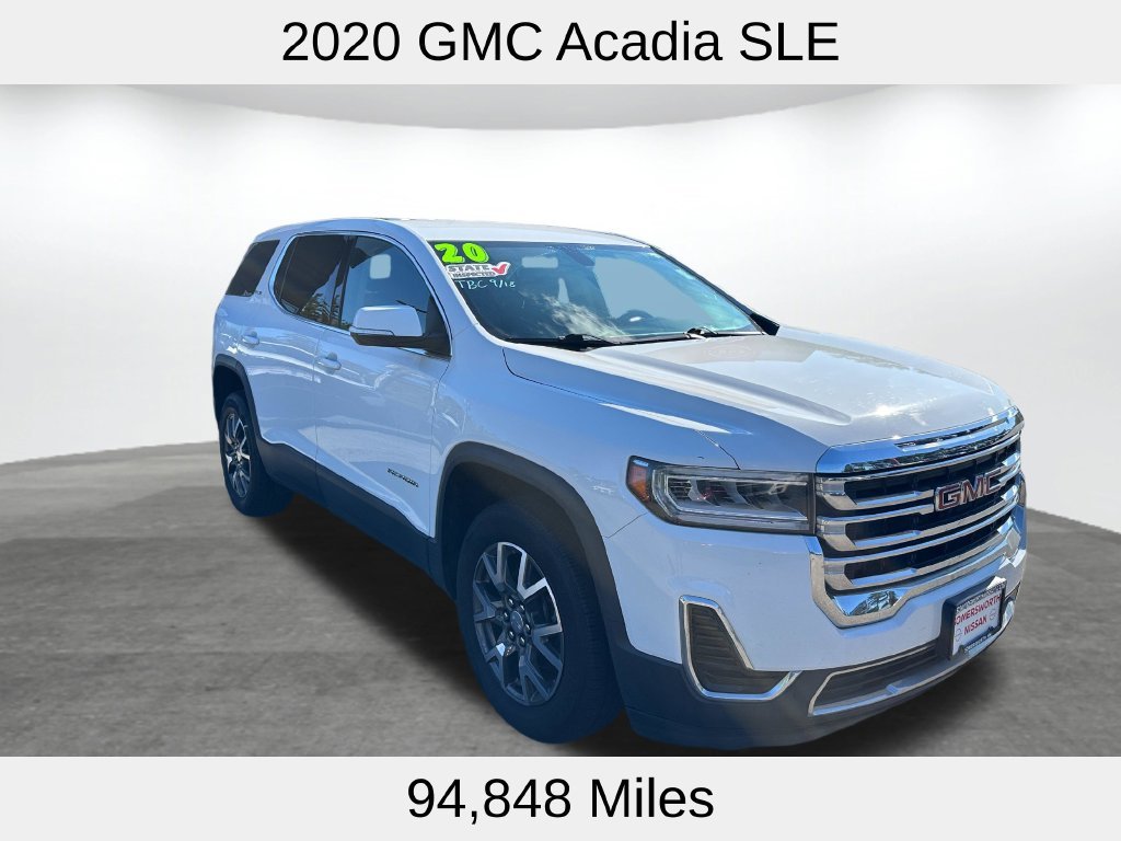 Used 2020 White GMC SLE image 3