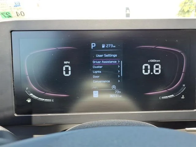 Used 2024 Fusion Black Kia LX image 23