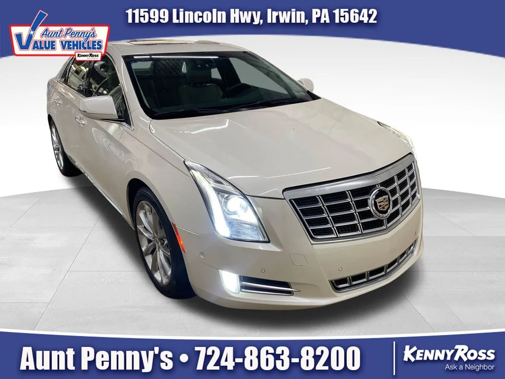 Used 2014 White Cadillac Luxury image 1