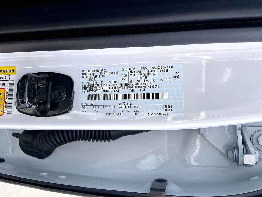 Used 2025 White Ford XLT image 31
