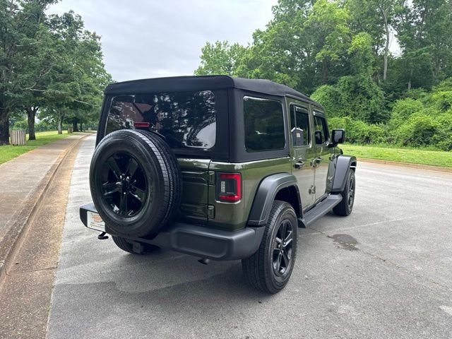 Used 2022 Green Jeep Unlimited Sport Altitude image 8