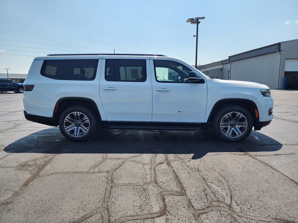 Used 2024 Bright White Clearcoat Jeep Series II image 4