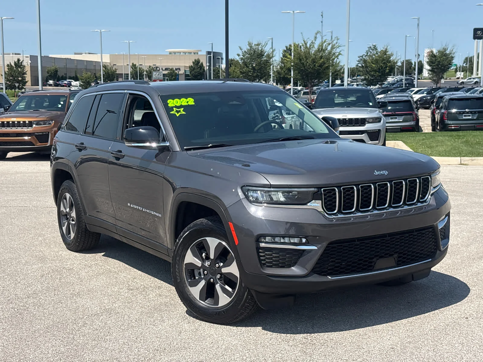 Used 2022 Jeep Grand Cherokee 4xe with VIN 1C4RJYB60N8717415 for sale in Kansas City