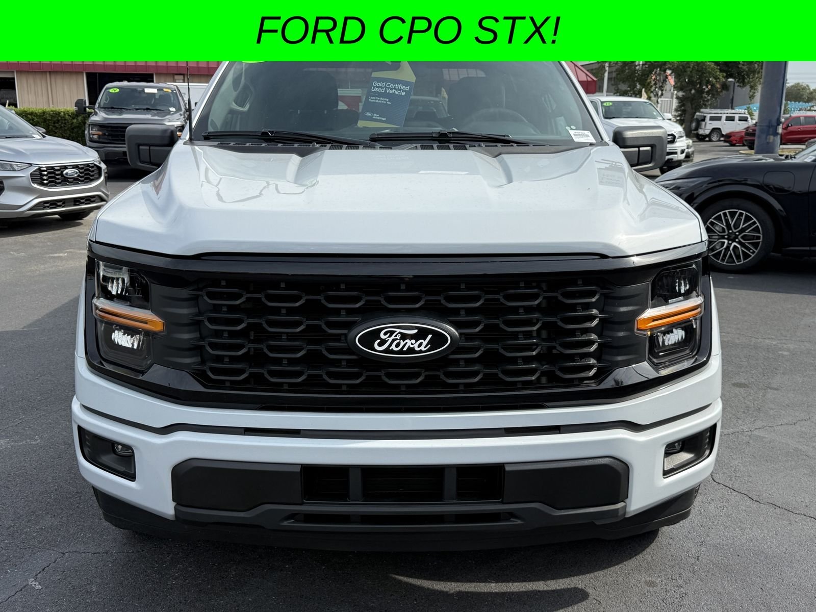 Certified Used 2025 Space White Metallic Ford STX image 9