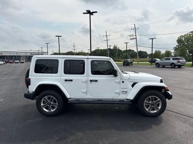 Certified Used 2022 White Jeep Unlimited Sahara image 5