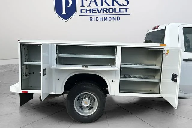 New 2025 Summit White Chevrolet Work Truck image 8