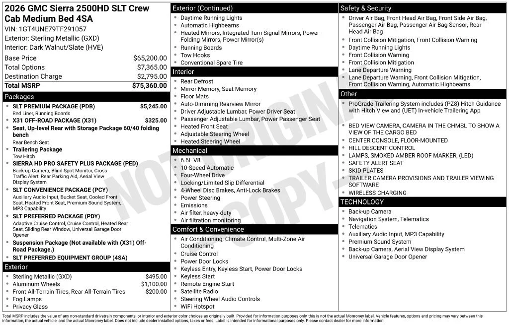 2026 GMC Sierra 2500HD SLT - Photo 17