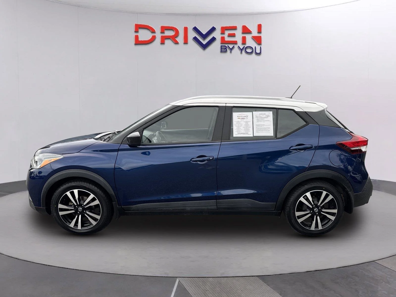 Used 2020 Deep Blue Pearl/Fresh Powder Nissan SV image 6