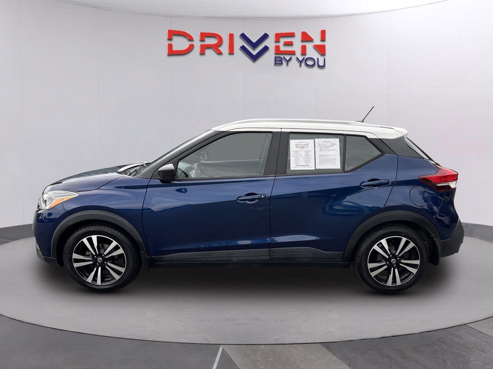 Used 2020 Deep Blue Pearl/Fresh Powder Nissan SV image 6