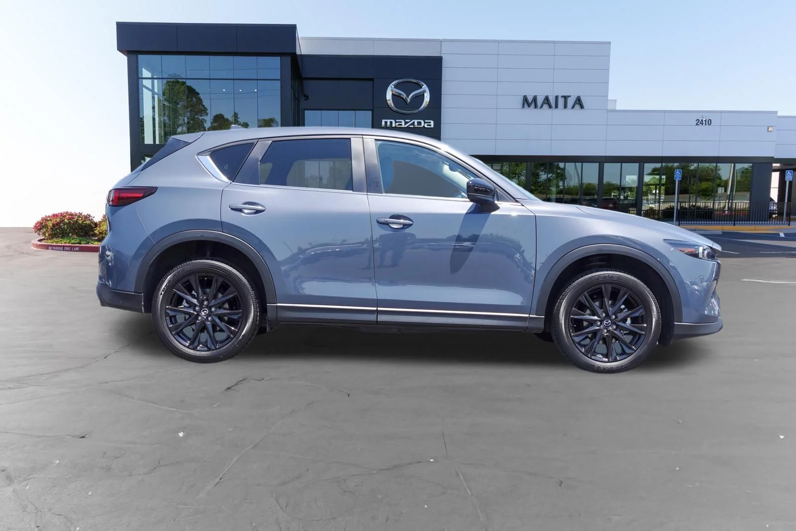 Certified Used 2025 Polymetal Gray Metallic Mazda 2.5 S Carbon Edition image 2