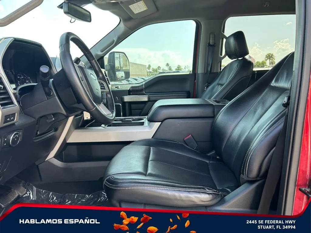 Used 2021 Red Ford LARIAT image 9