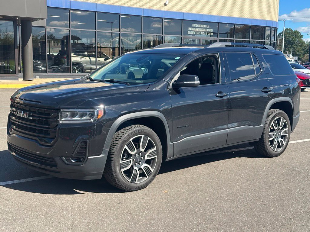 Used 2021 Black GMC SLT image 1