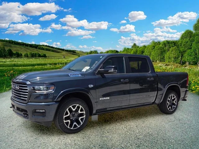 New 2026 Forged Blue Metallic Exterior Paint RAM Laramie image 2
