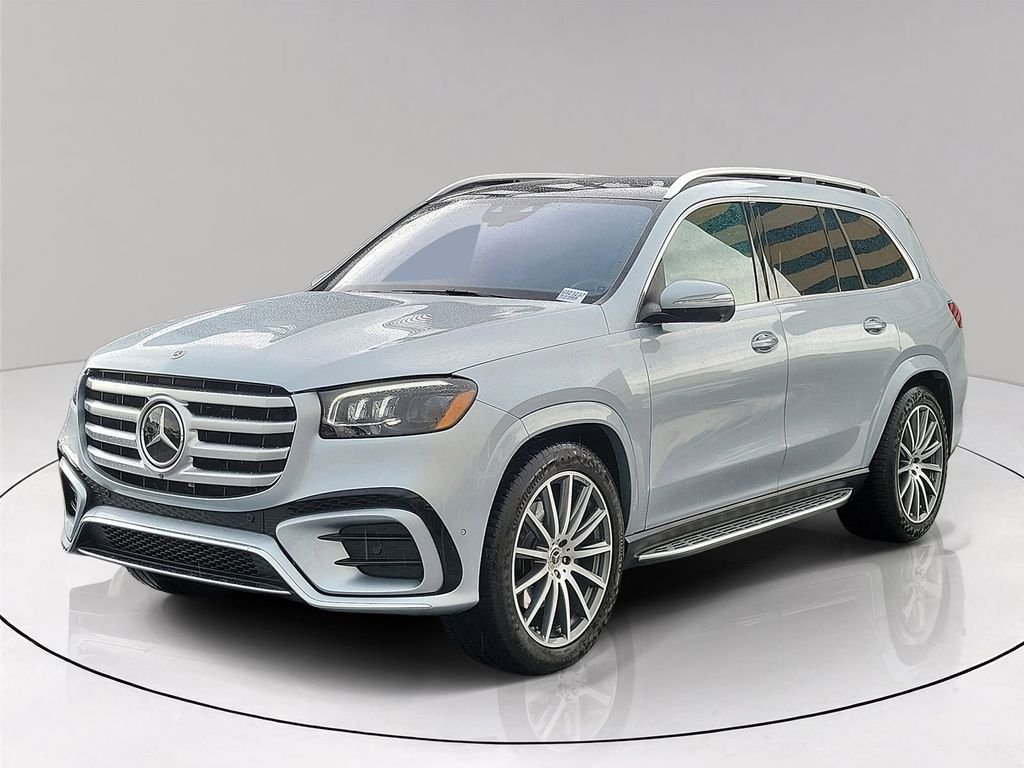 Certified Used 2025 Silver Mercedes-Benz GLS 580 image 3