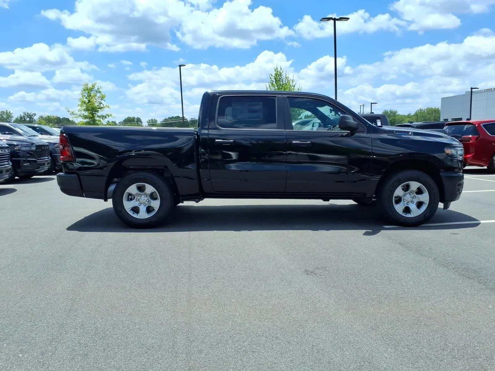 New 2026 Diamond Black Crystal Pearlcoat RAM Tradesman image 11