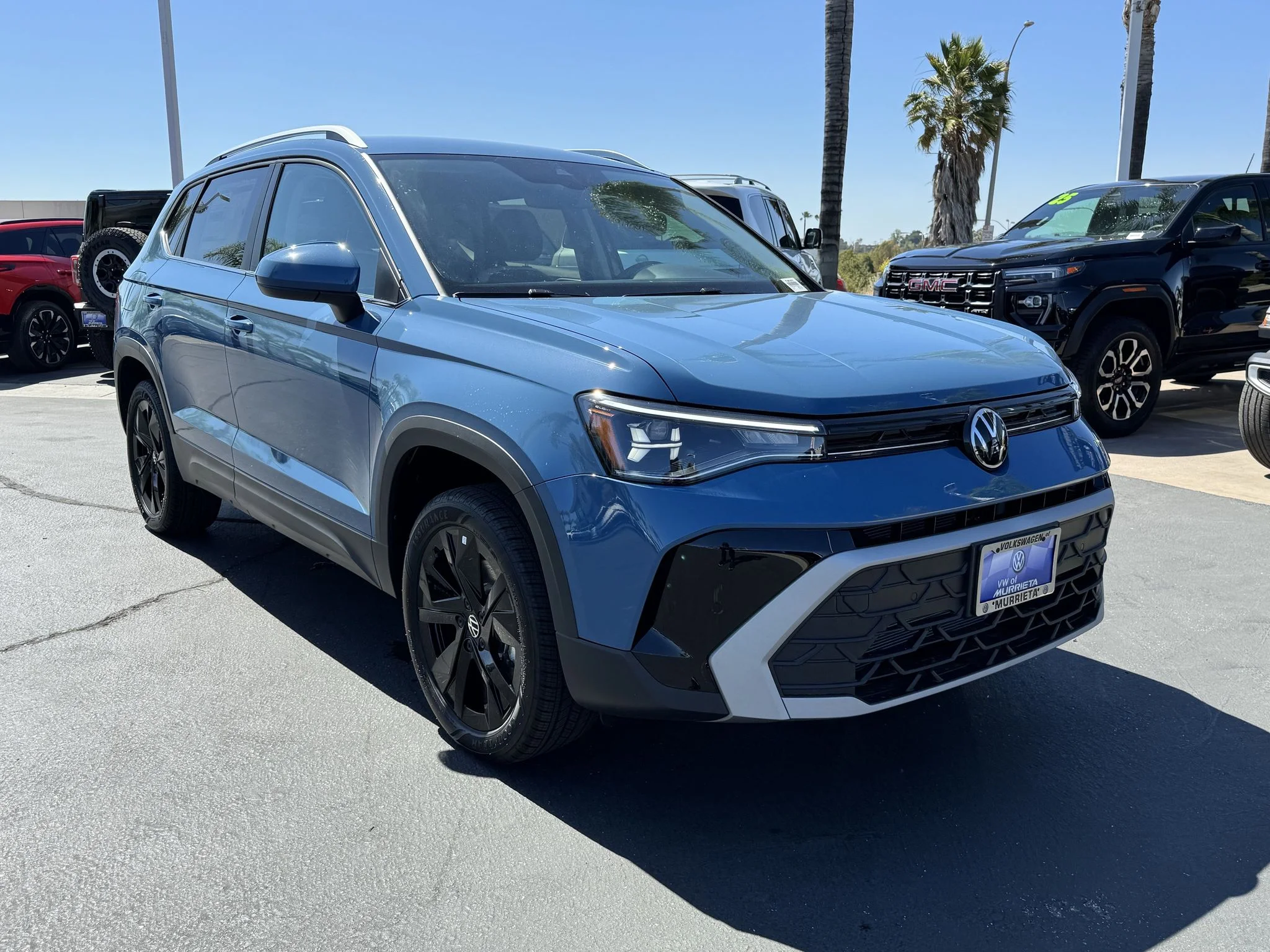 New 2026 Monterey Blue Pearl Volkswagen SE image 1