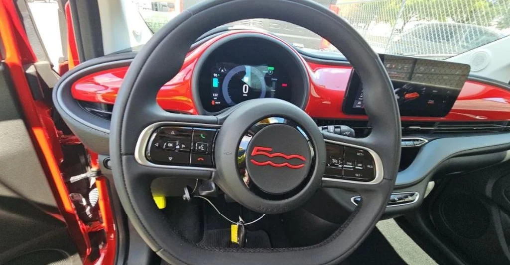 Used 2024 Red by (Red) FIAT Battery Electric image 3