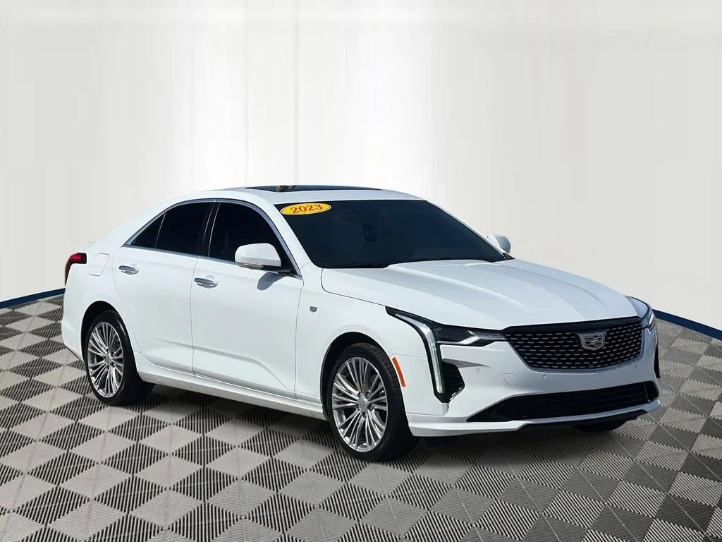 Used 2023 Summit White Cadillac Premium Luxury image 6