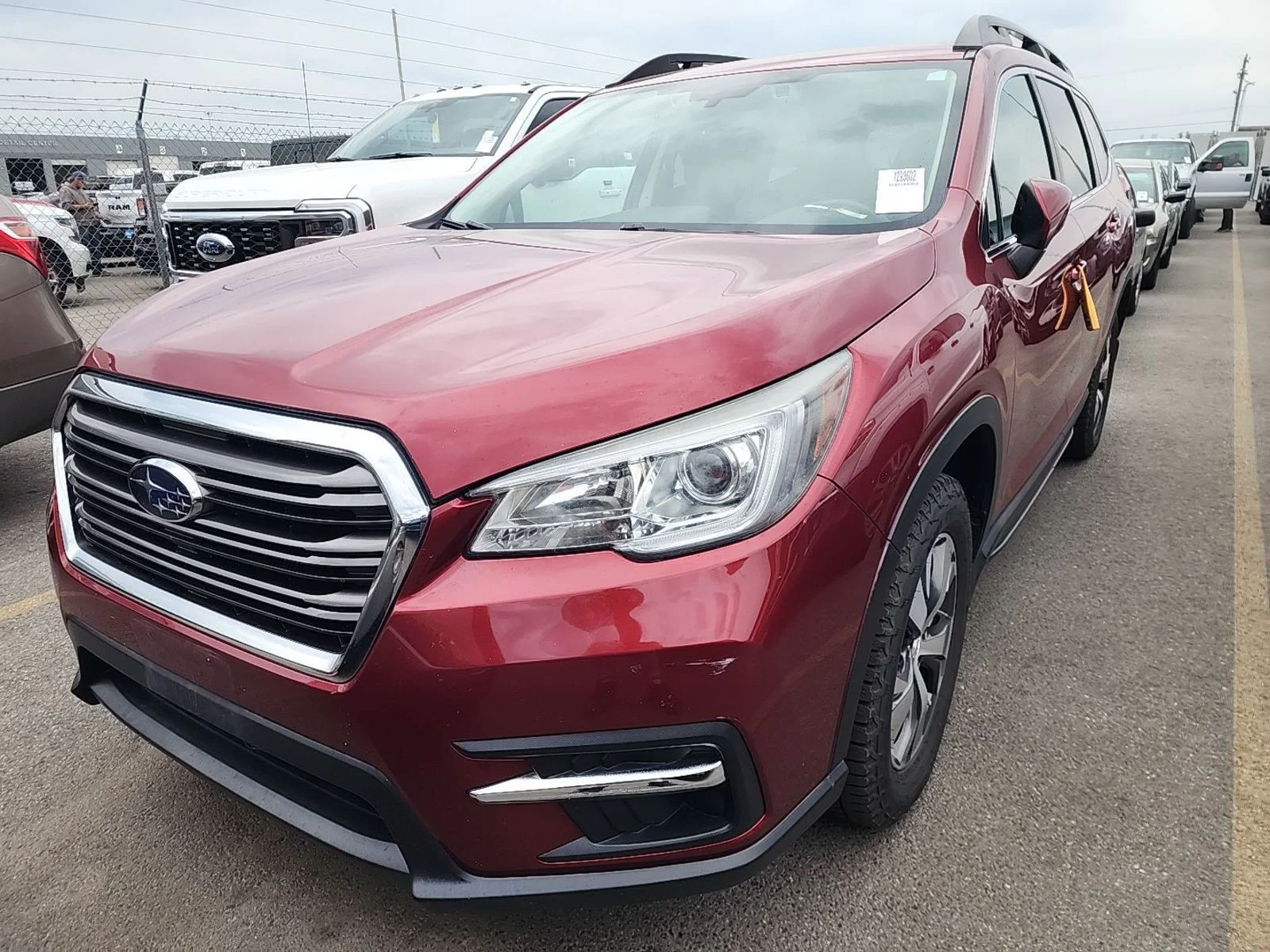 Used 2020 Red Subaru Premium image 1
