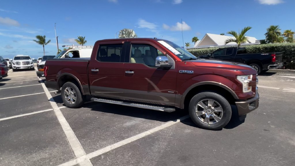 Used 2016 Beige Ford Lariat image 2