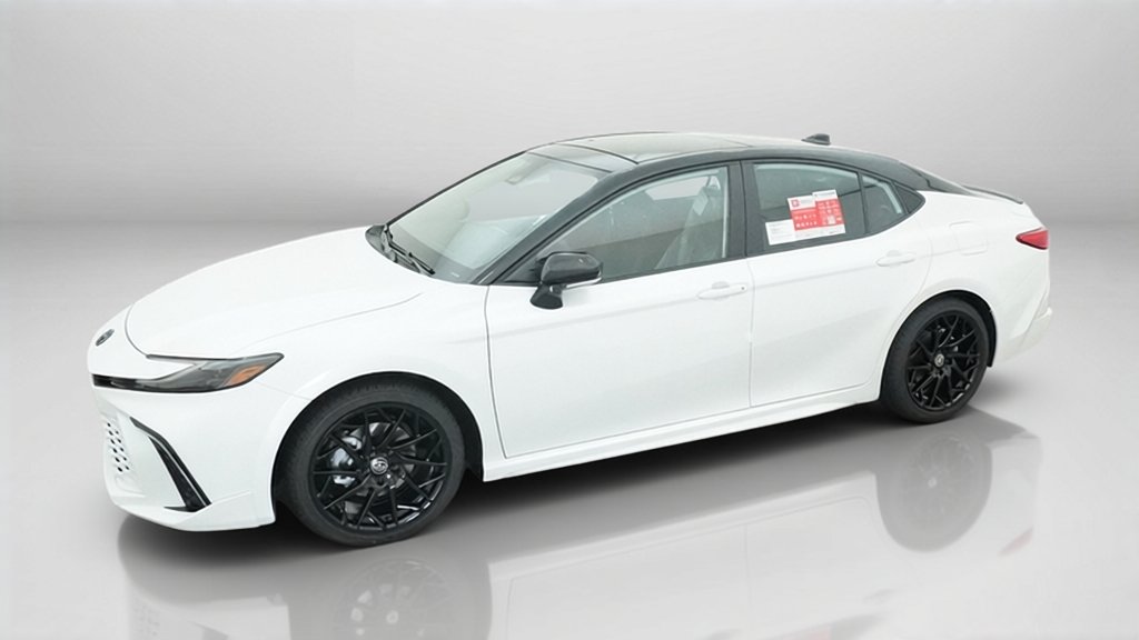 New 2026 Wind Chill Pearl with Midnight Black Metallic roof Toyota XSE image 19