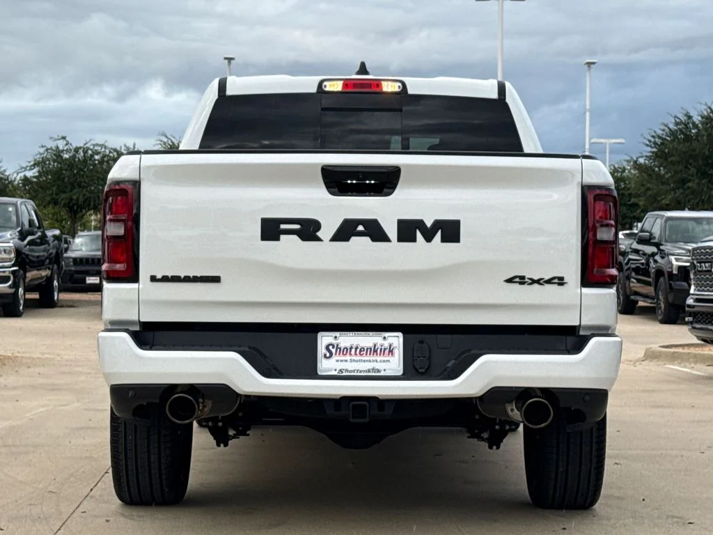 New 2026 Bright White Clear-Coat Exterior Paint RAM Laramie image 7