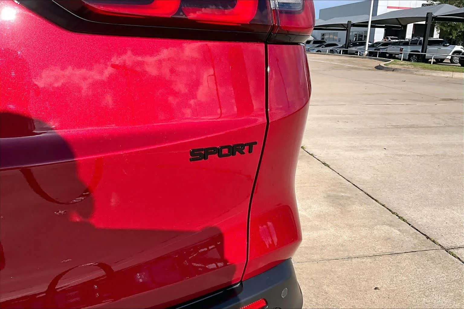 Certified Used 2025 Radiant Red Metallic Honda Sport-L image 10