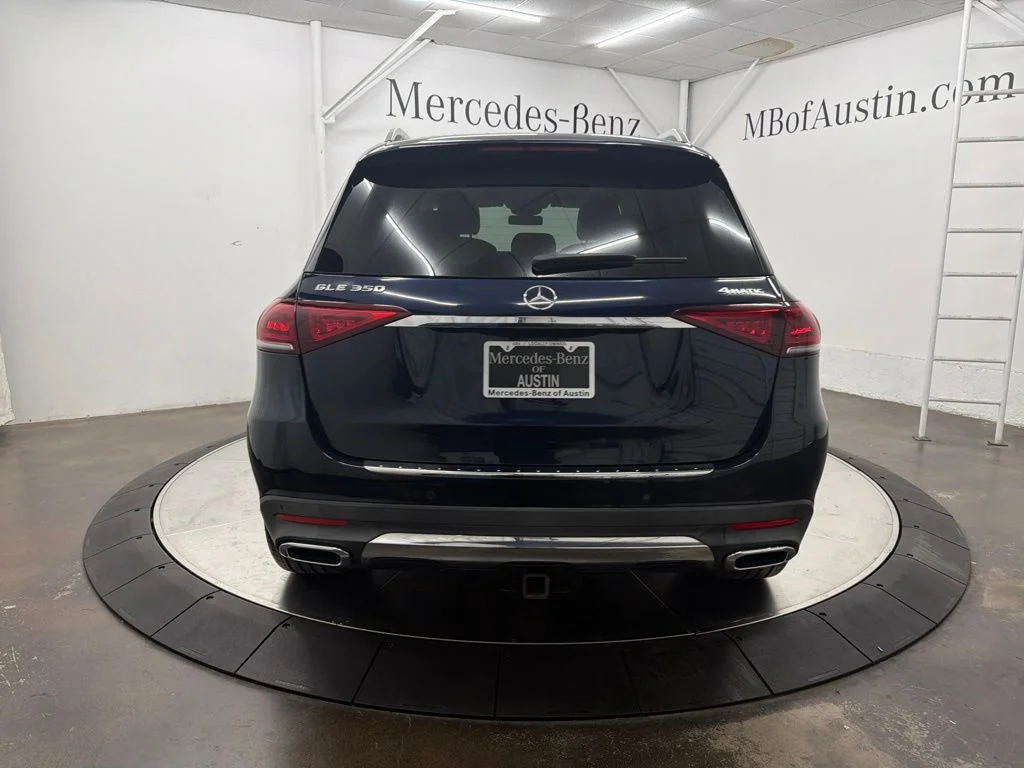 Certified Used 2020 Blue Mercedes-Benz GLE 350 image 7