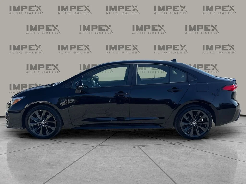 Used 2025 Black Toyota SE image 2