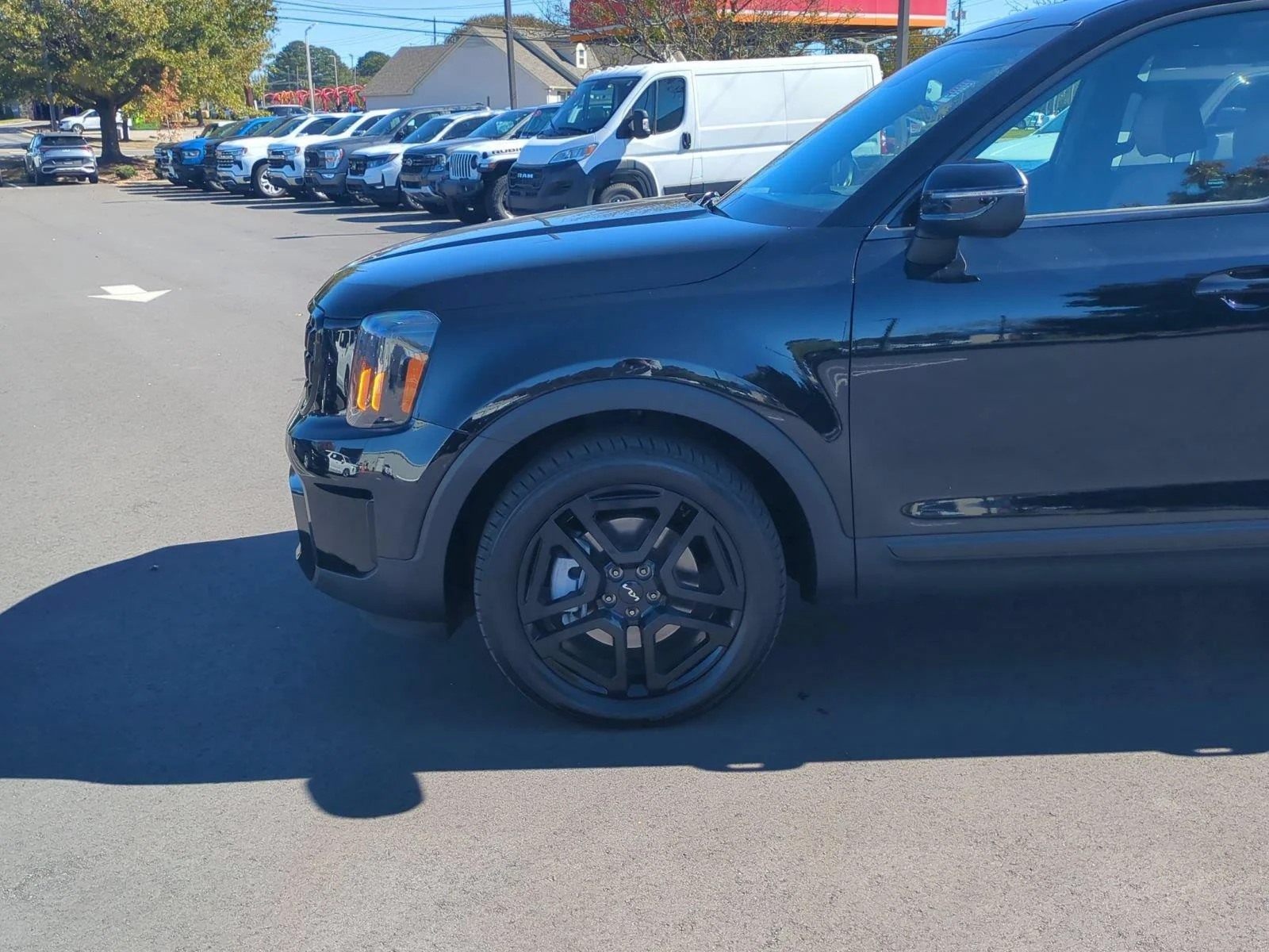 Used 2024 Ebony Black Kia EX X-Line image 10