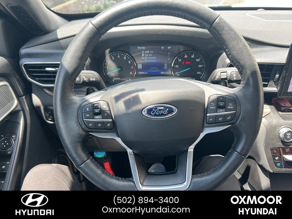 Used 2020 Star White Metallic Tri-Coat Ford Limited HYBRID image 11