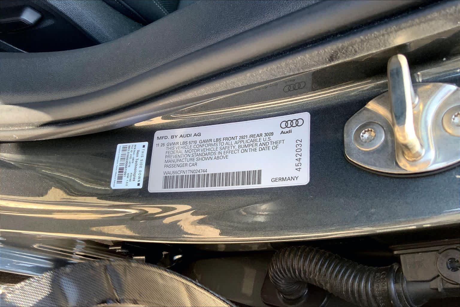 Used 2026 Daytona Gray Pearl Effect Audi Premium Plus image 36
