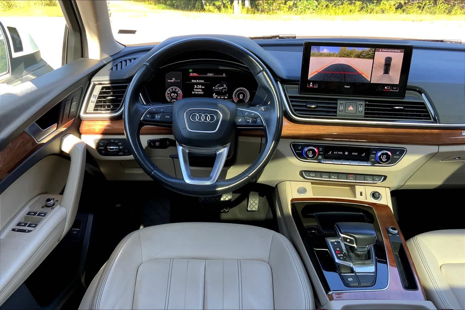 Used 2021 Glacier White Metallic Audi Premium Plus image 6