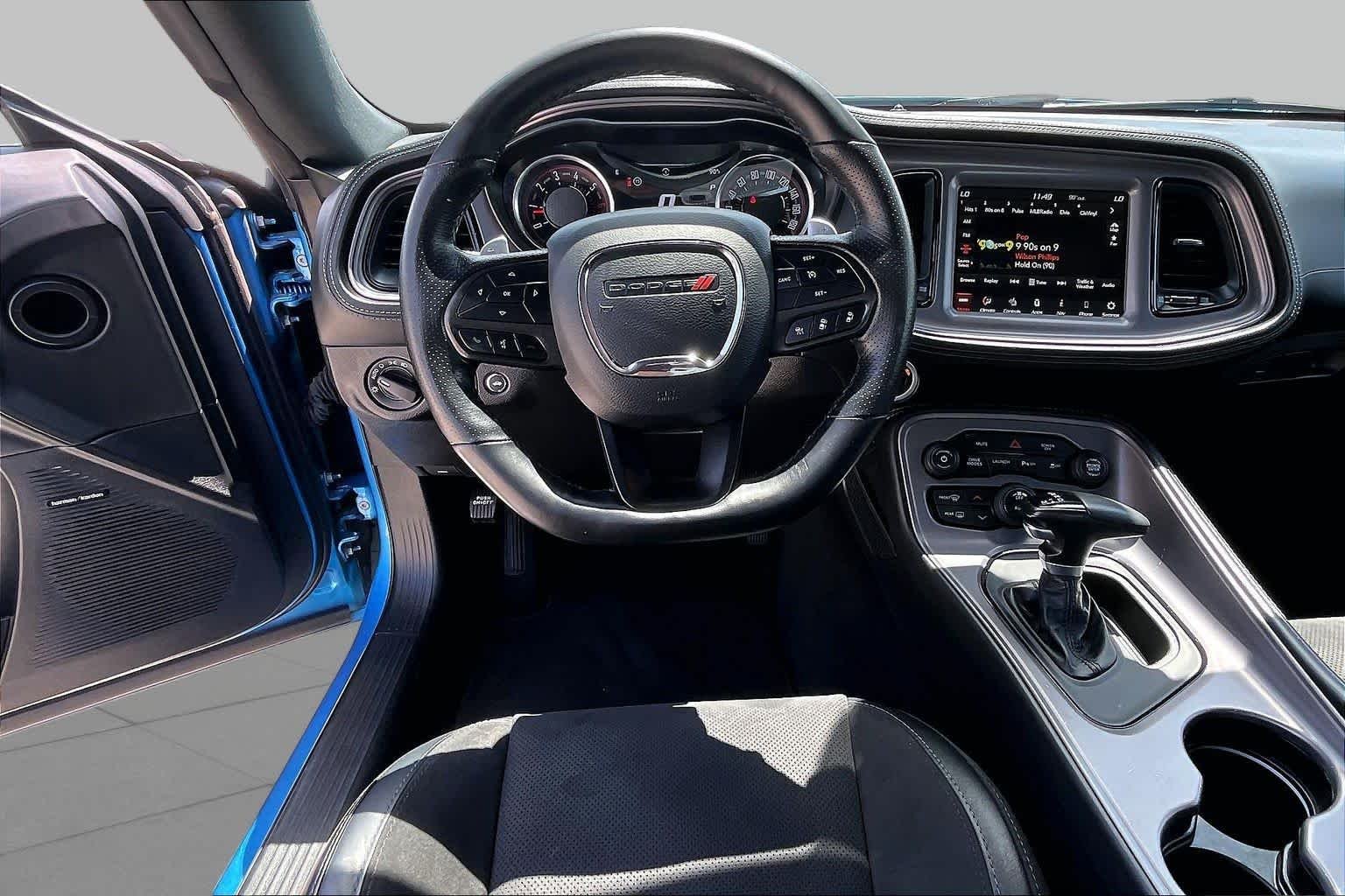 Used 2023 B5 Blue Pearlcoat Dodge R/T Scat Pack Widebody image 6