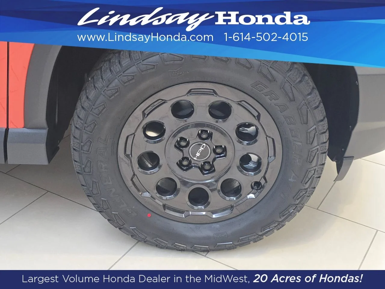 New 2026 Sunset Orange Honda TrailSport Elite Blackout image 14