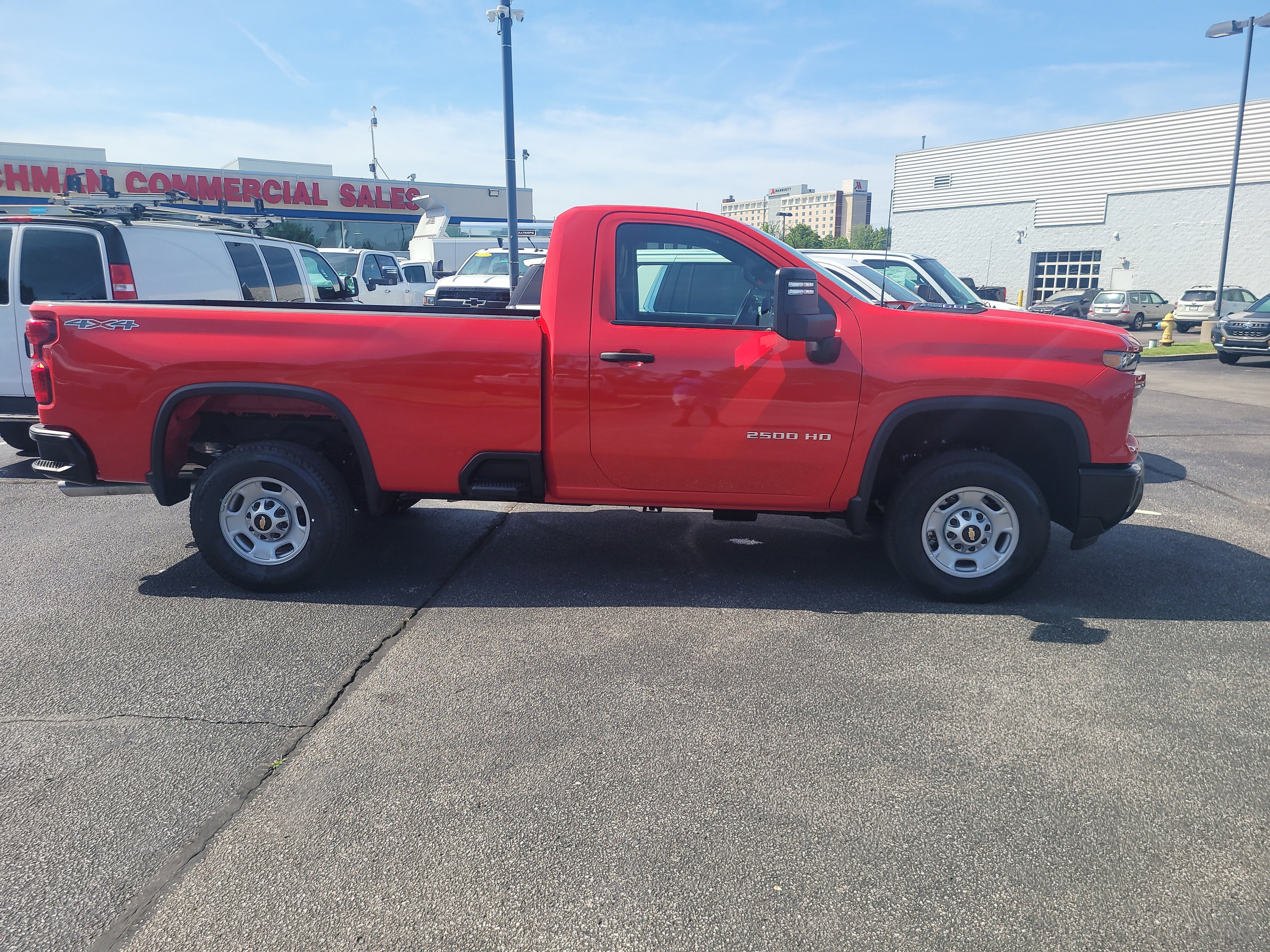 New 2024 Red Hot Chevrolet WT image 2