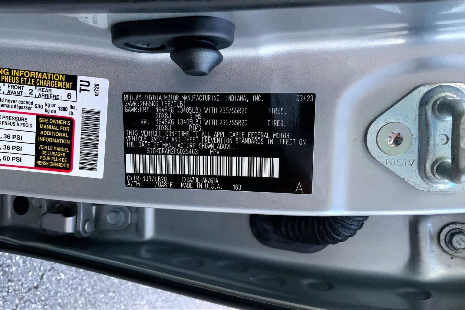 Certified Used 2023 Celestial Silver Metallic Toyota Limited image 31