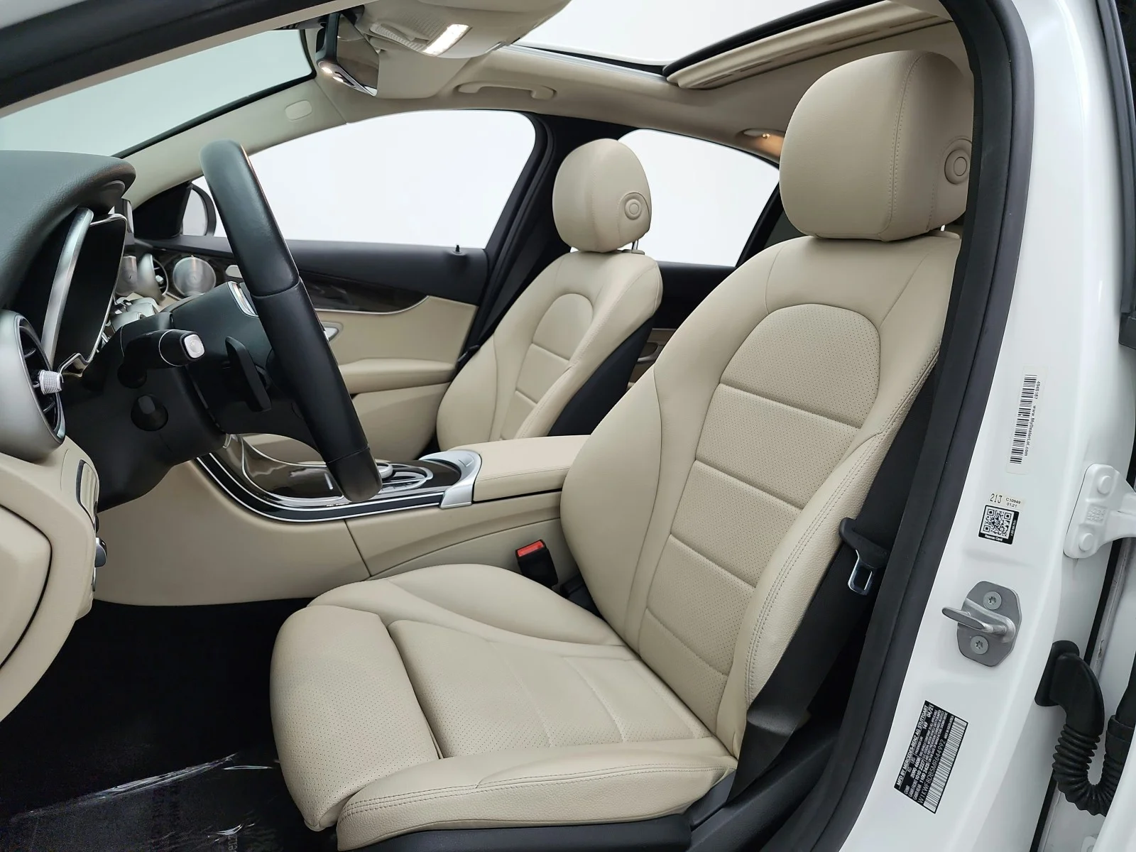 Used 2021 Polar White Mercedes-Benz C 300 Sedan image 15